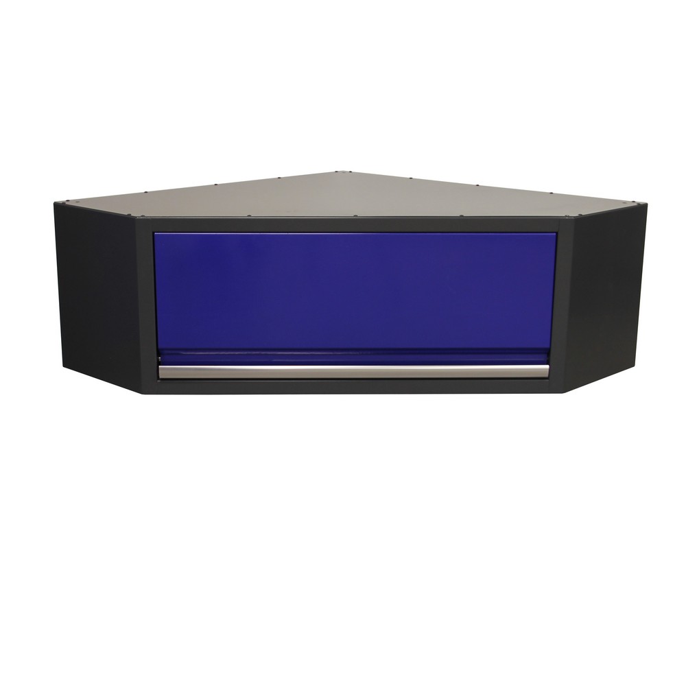 Wall cabinet for corner cabinet 1 door BLUE