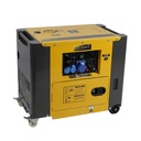 Diesel generator set silent type 230V 6kVA
