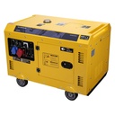 Diesel generator set silent type 230V-400V 10kVA