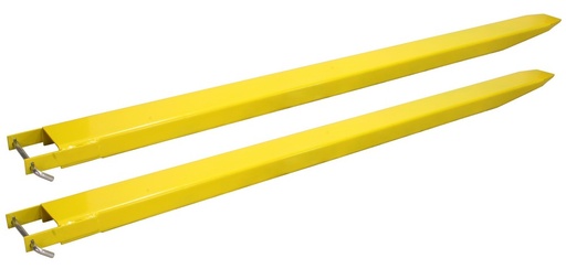 [FE14C24] Set heftruck verlenglepels gesloten type 14cm 2,4mtr lang