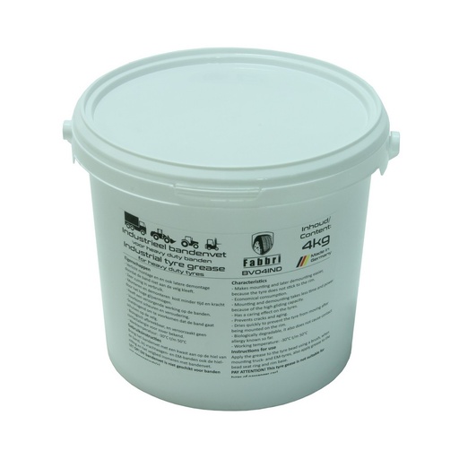 [BV04IND] Reifenmontagepaste industriell hellrot 4kg