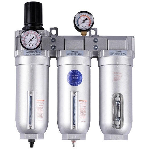[AR12CP] 3-Stage air filter dryer system 1/2" 
